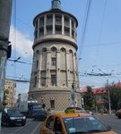 Firetower Museum in Bucharest Traffic Circle-R