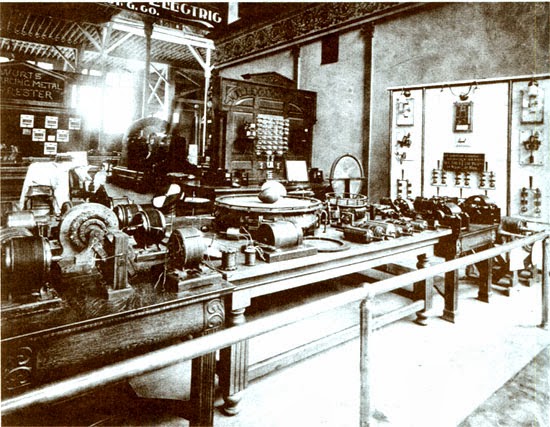 Expoziţia personală a lui Tesla în cadrul Expoziţiei mondiale din Chicago, 1893