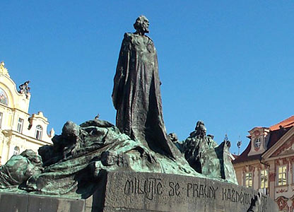 Personalitatea lui Jan Hus a fost o inspirație de-a lungul istoriei cehe
