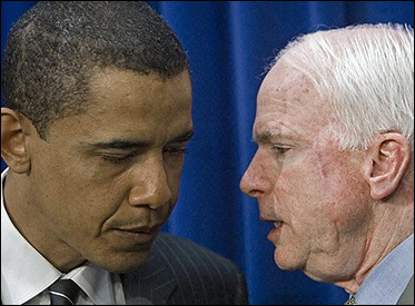 Obama l-a asociat cu succes pe McCain politicii președintelui Bush