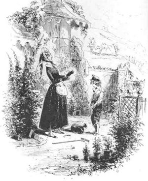 Hablot Knight Browne (1815-1882), cunoscut sub pseudonimul de Phiz este cel care a ilustrat cartile lui Charles Dickens, Charles Lever si Harrison Ainsworth.