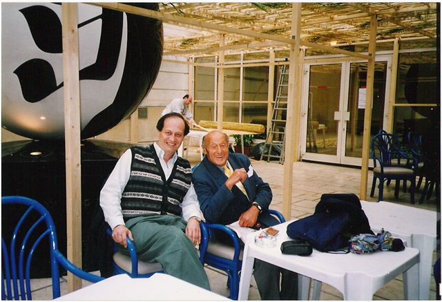 Vlad Solomon cu Raphael Chercheve - Paris, 1997