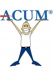 Drawing by Jeff Terrell - reproduced with permission. The ACUM logo is the copyright of ACUM.