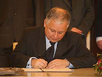 Președintele Poloniei refuză să promulge ratificarea Tratatului de la Lisabona