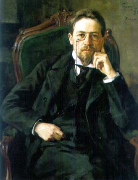 Osip Braz: portretul lui Cehov când avea 38 de ani, 1898