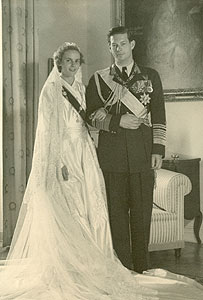 Cuplul regal la 10 iunie 1948
