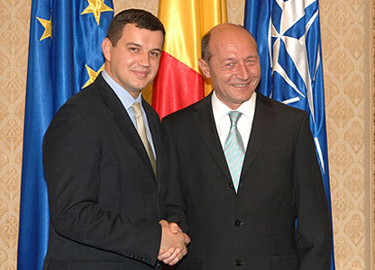 Susținerea lui Traian Băsescu pentru Eugen Tomac a provocat nervozitate la Chișinău