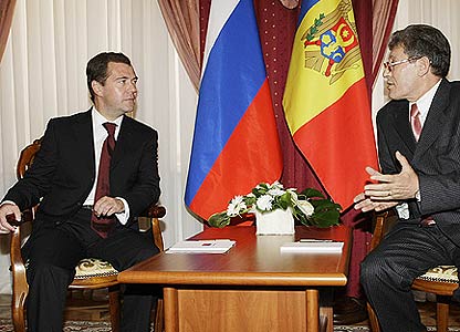 Medvedev - Ghimpu, un tete-a-tete neobișnuit